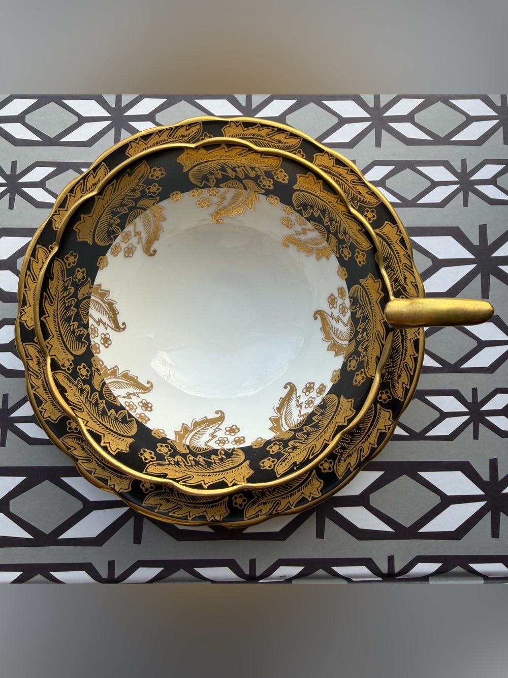 Vintage Royal Stanford tea cup with saucer